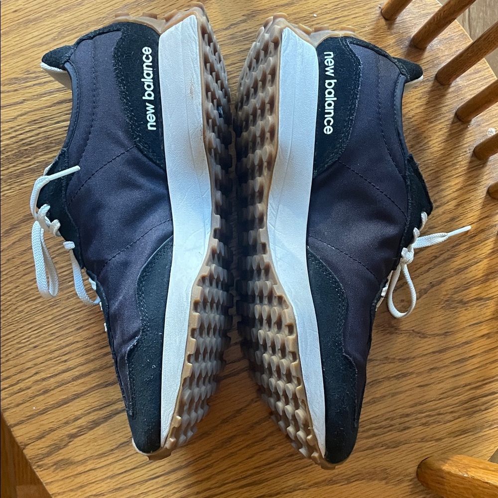 New Balance Black and Pink Athletic Shoes - Picture 2 of 4